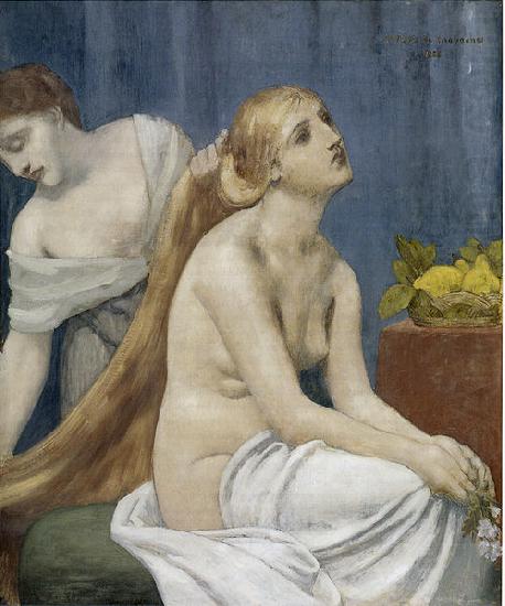 Pierre Puvis de Chavannes Toilette china oil painting image